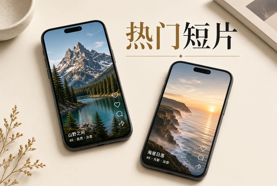 热门短片栏目展示